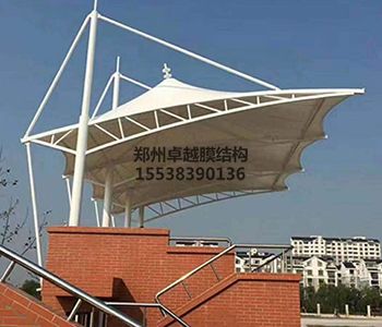 咸陽膜結構看臺【涇華學校等】設計施工案例