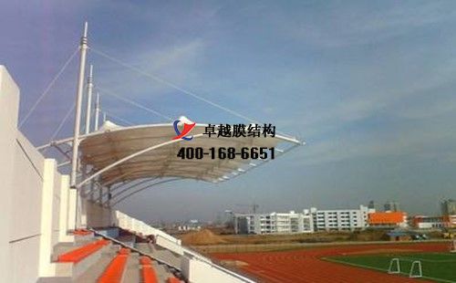 張家界膜結構看臺/主席臺【張家界市高級技工學校等】設計施工案例