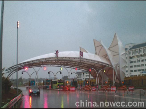 漳州高速收費站雨棚【專業(yè)廠家】景觀遮陽棚/服務區(qū)膜結(jié)構(gòu)充電站設計公司