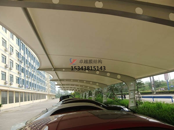 嘉魚膜結(jié)構停車棚【雨棚遮陽棚生產(chǎn)安裝】